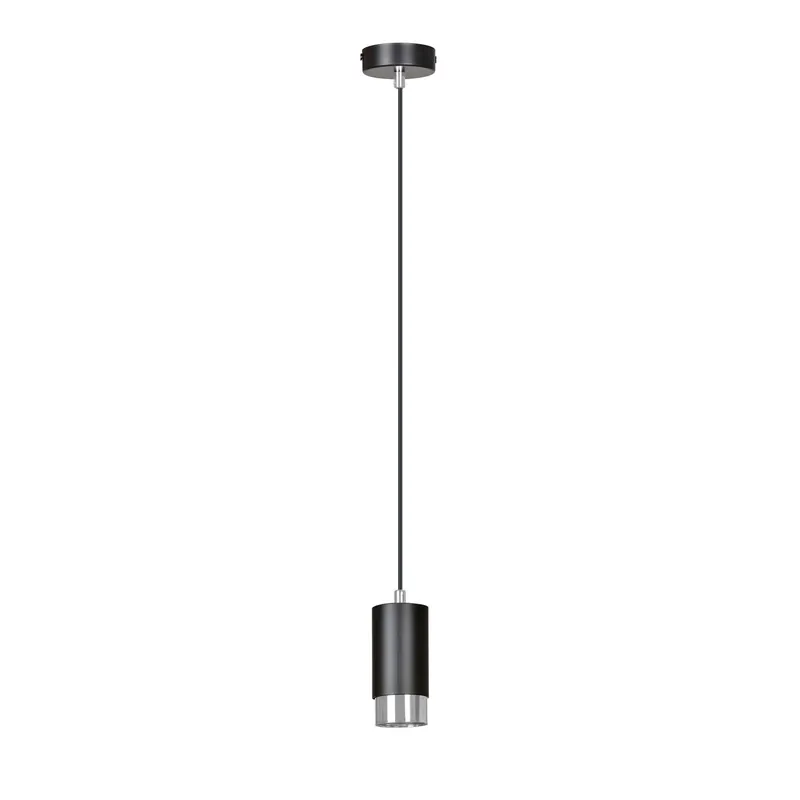 Günstig Emibig Pendelleuchte Fumiko Stahl Schwarz | Geeignet für 1x GU10 - Max 10W