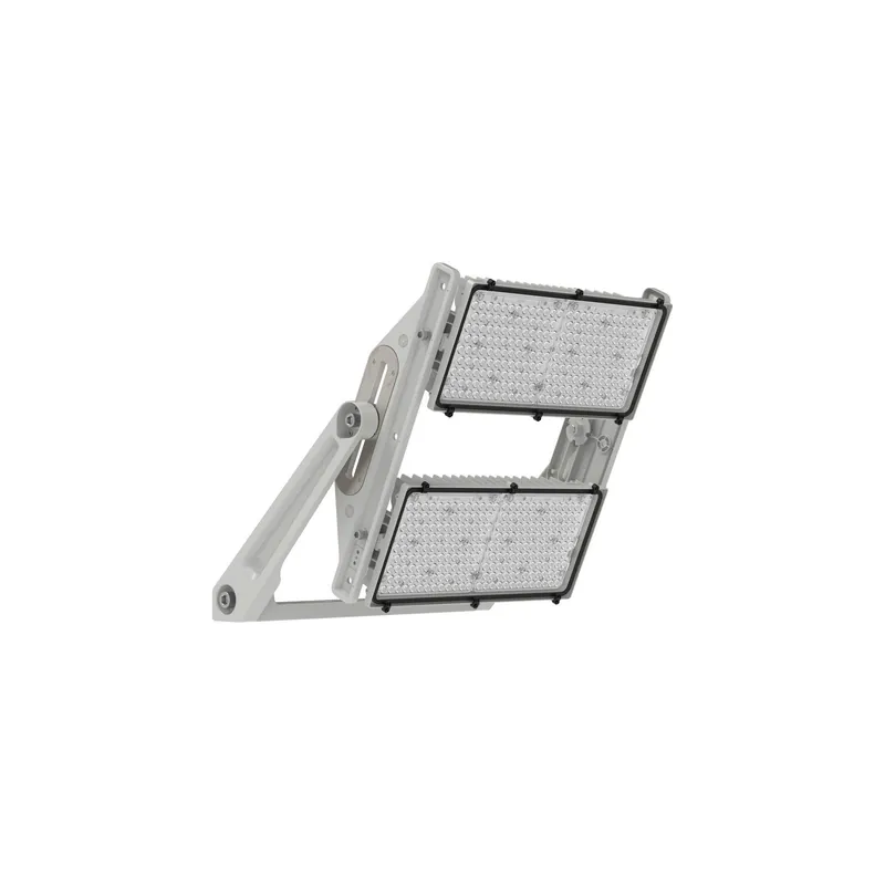 Begrenztes Angebot Ledvance LED-Scheinwerfer Max Radial 45 Aluminium Grau 900W 171500lm 45D - 730 Warmweiß | IP66 - Symmetrisch