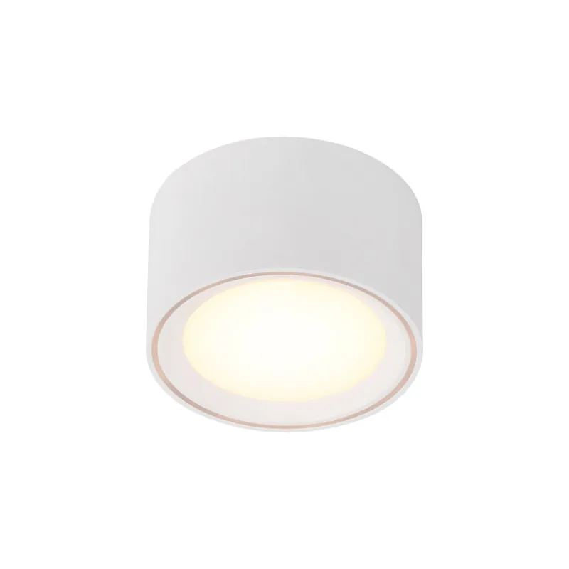 Nordlux Decke Spot Fallon Metall Weiß 5.5W 500lm - 827 Extra Warmweiß | IP20 - 3-Stufen Dimmbar Preisknaller