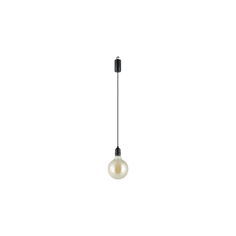 Eglo Pendelleuchte Vignanello Schwarz 827 Extra Warmweiß | IP44 - Batteriebetrieben Preisreduziert