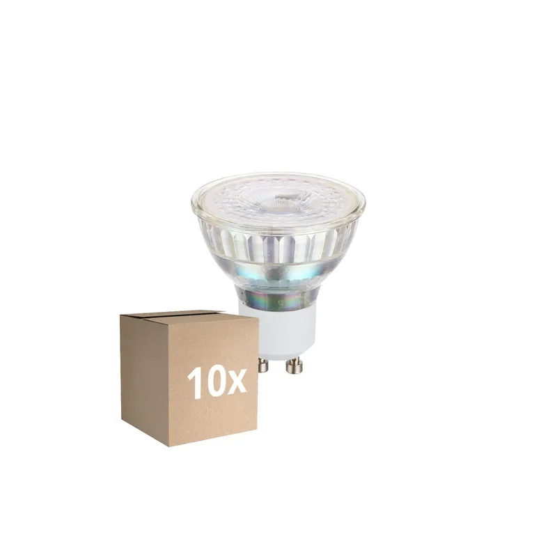 Mehrfachpackung 10x Eglo LED-Spot GU10 PAR16 2.5W 450lm 38D - 830 Warmweiß | Ersatz Für 64W Letzte Chance