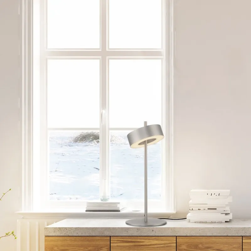 Must-Have Paul Neuhaus 4324-95 Q-ROTATE LED Tischleuchte aluminium