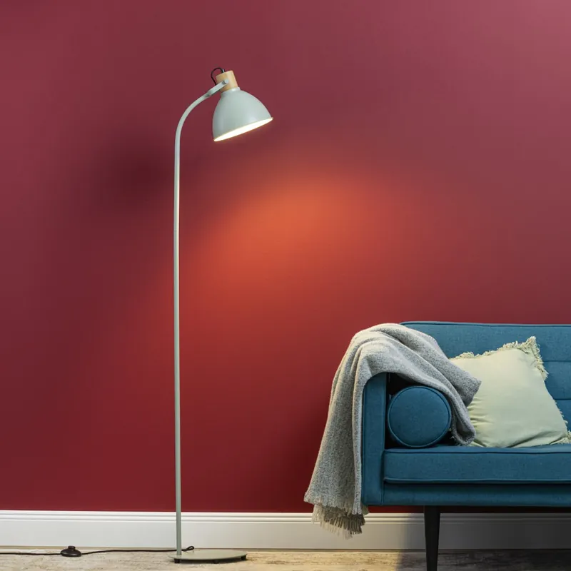 Brilliant AG Leuchten 94556-63 Erena Standleuchte hellgrün 150cm Direkt Vom Hersteller