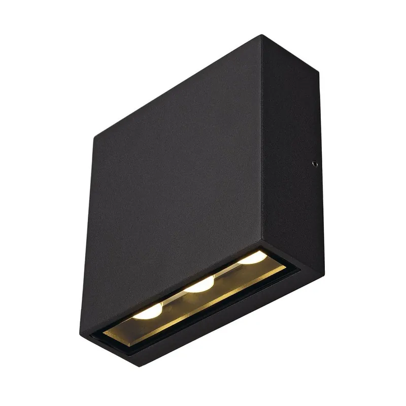SLV 1005126 Big Quad Up und down LED Outdoor Wandaufbauleuchte anthrazit IP54 Solange Der Vorrat Reicht