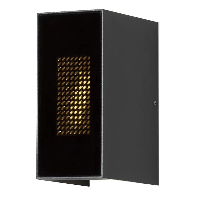 Billig KONSTSMIDE No. 7866-370 Aussenwandleuchte Cremona Flamme 3000K IP54 anthrazit