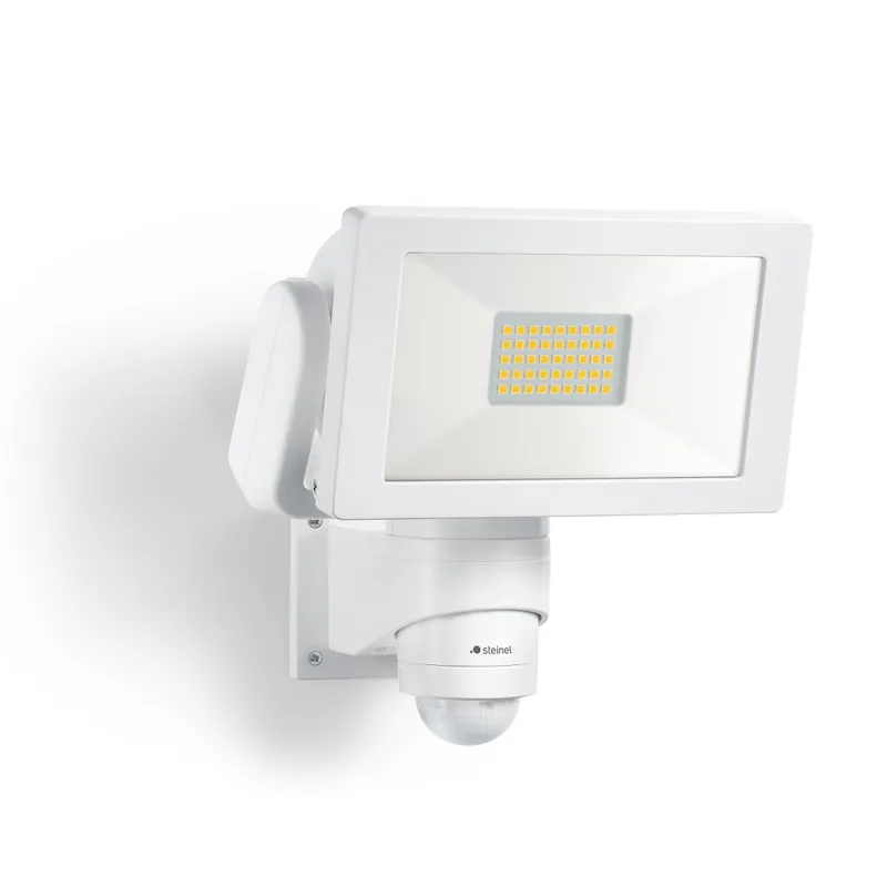 STEINEL 067588 LED Strahler LS 300 S Weiß mit Sensor Preiswert