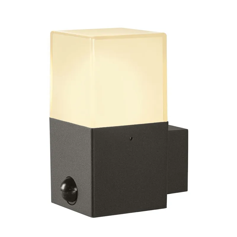 Günstig SLV 1006183 GRAFIT E27 square Sensor Wandaufbauleuchte anthrazit E27