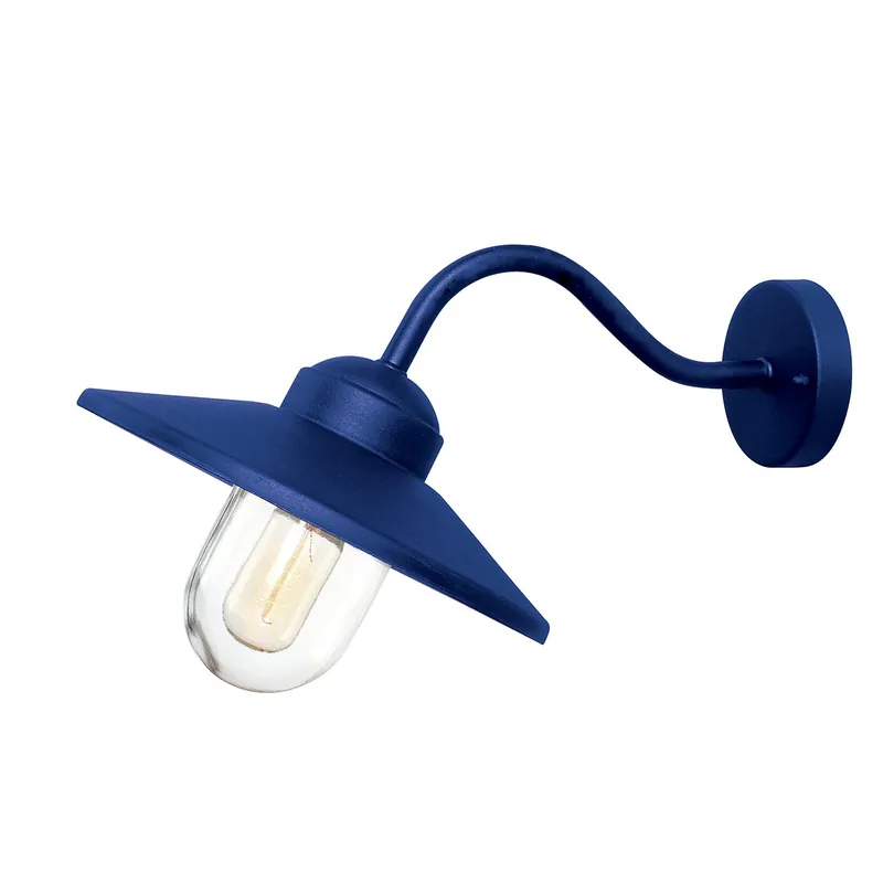 Elstead Lighting Klampenborg Wandleuchte 1-Light Blau IP44 E27 Angebot
