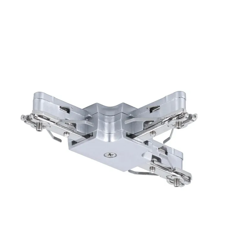 Solange Der Vorrat Reicht Paulmann No. 97656 URail Schienensystem Zubehör T-Verbinder 230V, Chrom matt