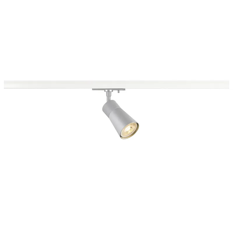 Preisreduziert SLV 1008249 PURI 2.0 Cone 1-Phasen Spot GU10 max. 6W grau