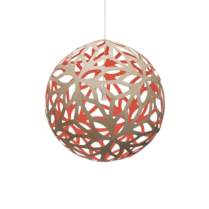 Nur Für Kurze Zeit David Trubridge Floral Pendelleuchte Ø 120cm rot
