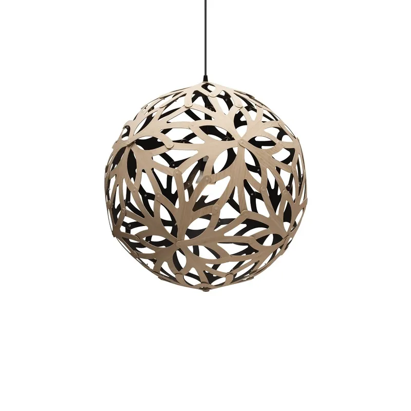 Mega-Angebot David Trubridge Floral Pendelleuchte Ø 80cm Innen schwarz