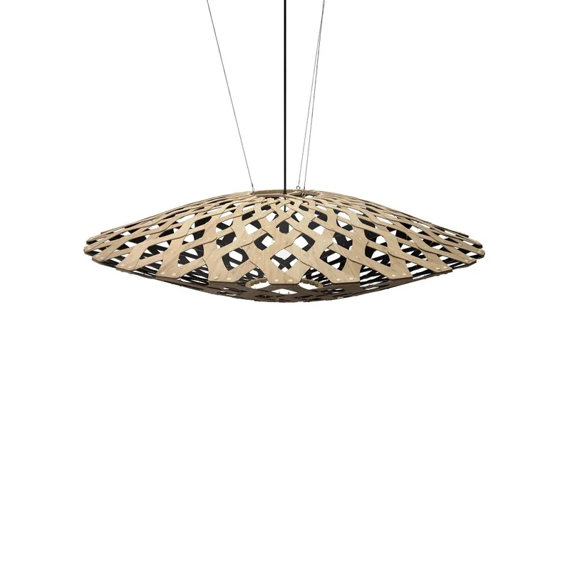 Direktkauf David Trubridge Flax Pendelleuchte Ø 150cm Innen schwarz