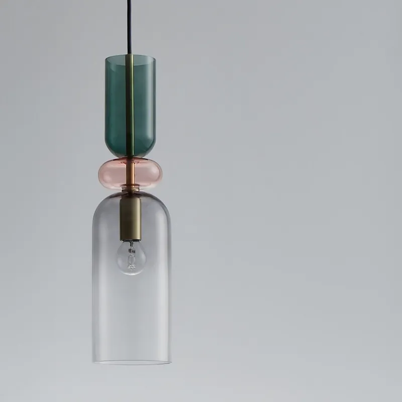 Saisonangebot Nova Luce 9009236 MURANO Pendelleuchte 1-flammig Gold Multifarben E14