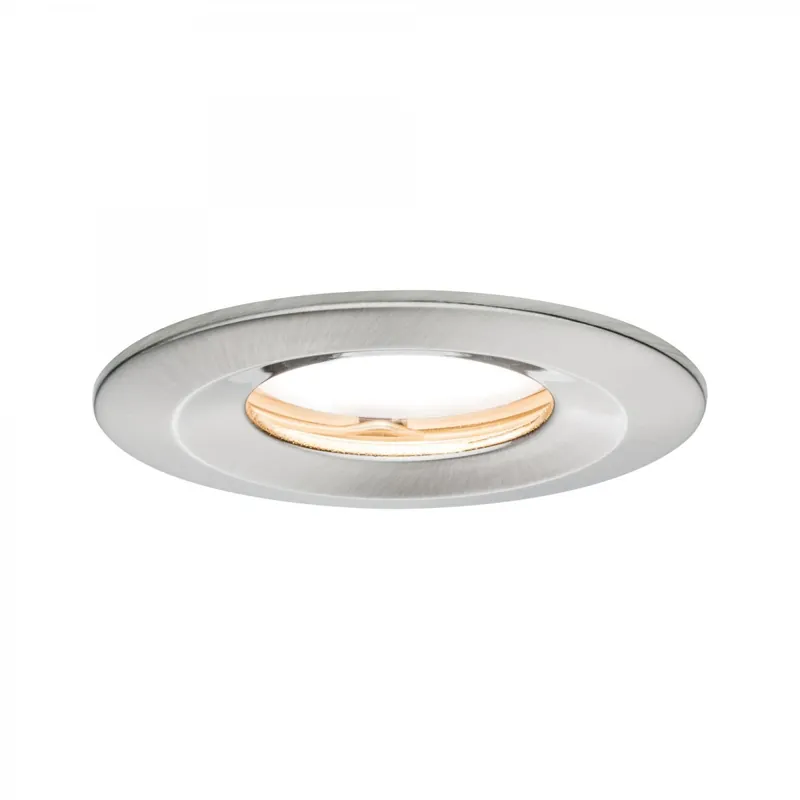 Paulmann No. 93882 Einbauleuchte LED Coin Slim IP65 starr Eisen 1er-Set dimmbar Garantierte Lieferung