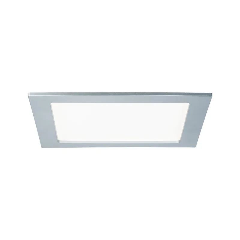 Direkt Vom Hersteller Paulmann No. 92078 Einbaupanel LED eckig 18W 4000K Chrom matt IP44 spritzwassergeschützt
