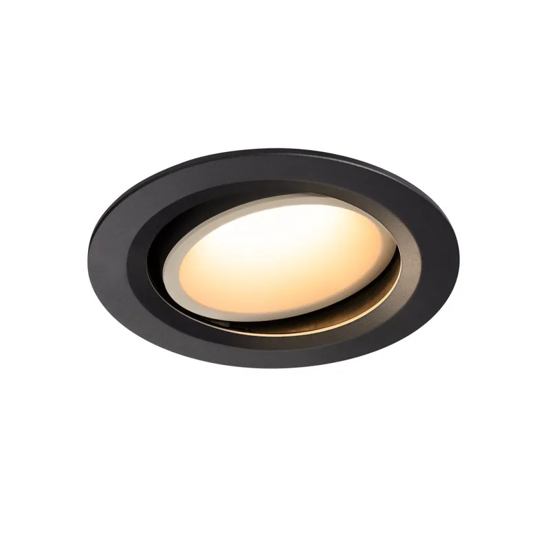 SLV 1003656 NUMINOS MOVE DL L LED Einbauleuchte schwenkbar schwarz weiß 3000K 55° Bestseller