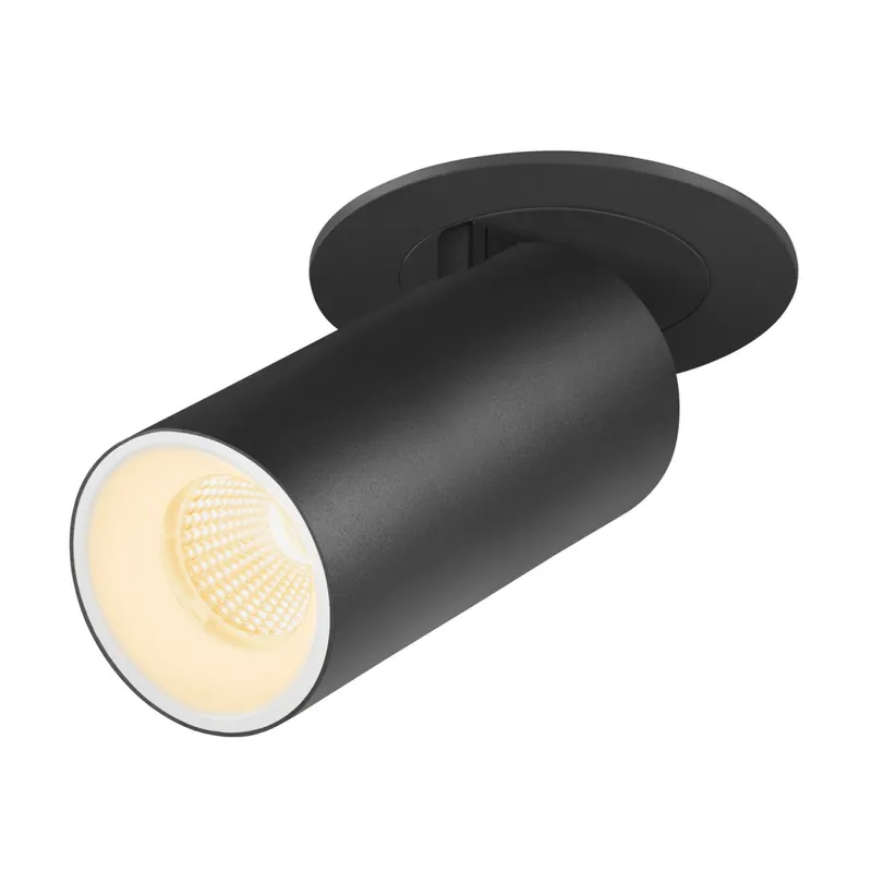 SLV 1006946 NUMINOS® PROJECTOR S Deckeneinbauleuchte 3000K 55° zylindrisch schwarz weiß Neue Kollektion