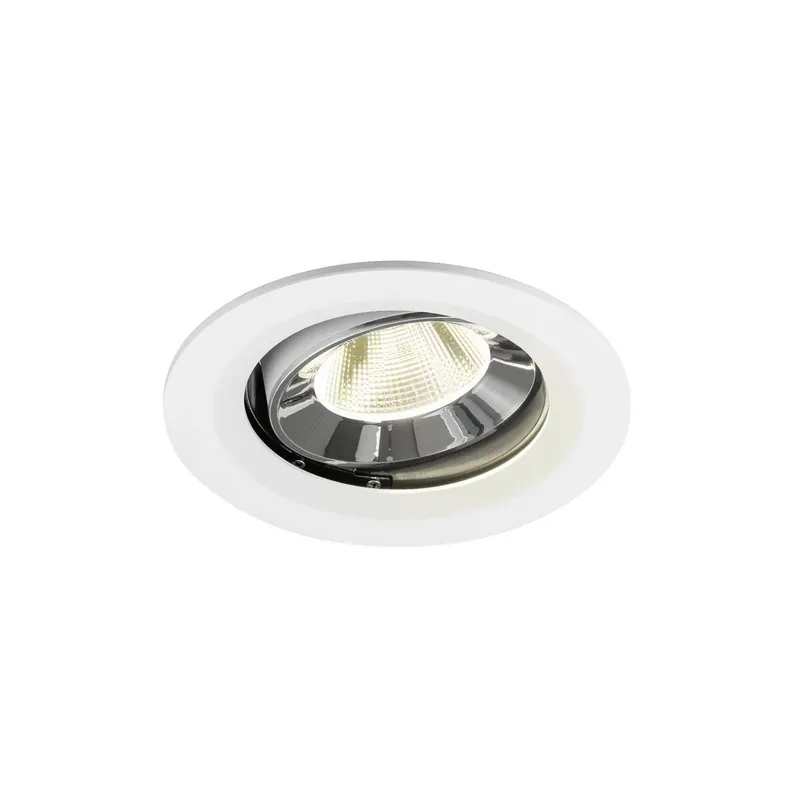 Top-Preis SLV 1009699 NUMINOS® MOVE M Deckeneinbauleuchte 4000K 40° weiß chrom