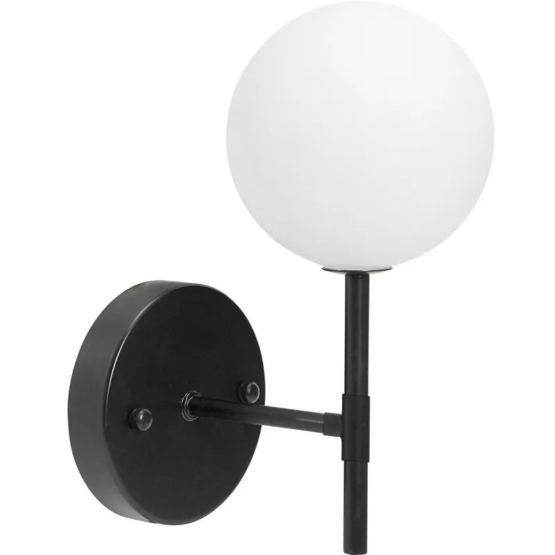 Nur Heute PR Home 3402507 Wandleuchte Sigma S Schwarz Opal