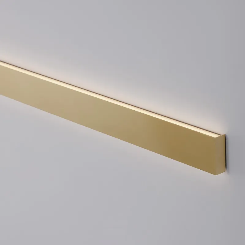 Neue Ware Nova Luce 9060912 SELINE LED Wandleuchte 3000K Gold 90cm