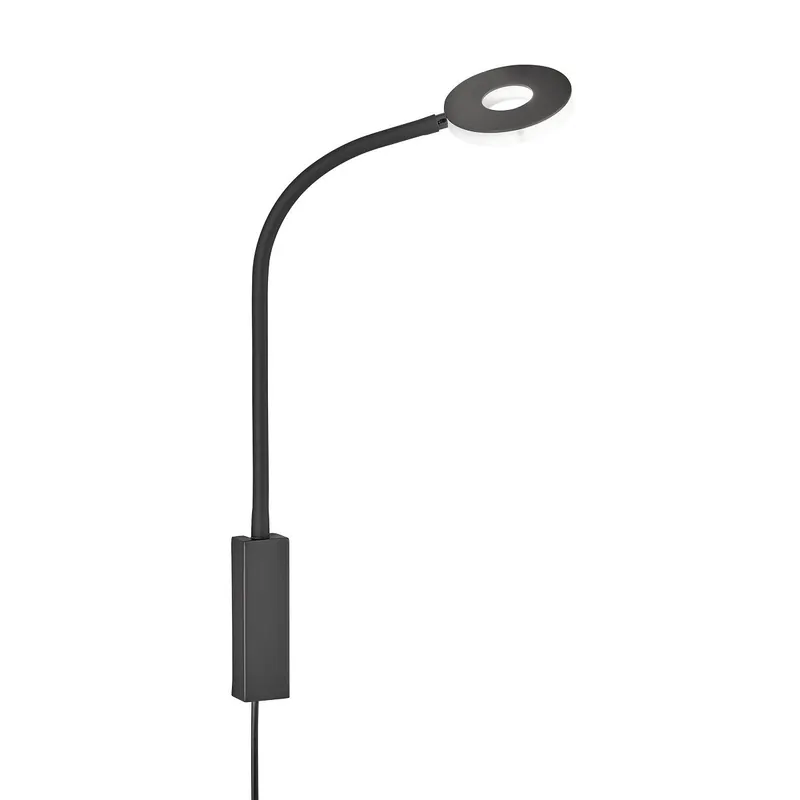 Preisreduziert Fischer & Honsel 30432 LED Wandspot flex Cama sandschwarz 3000K