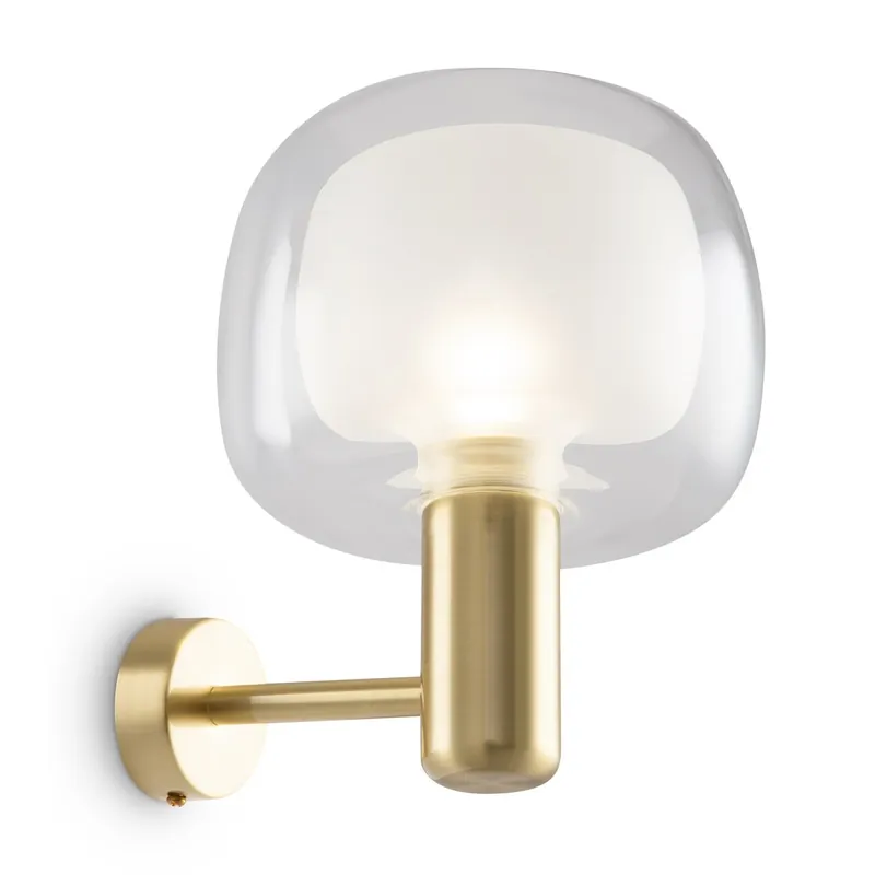 Beliebt Maytoni Wandleuchte Vision gold mit Glas