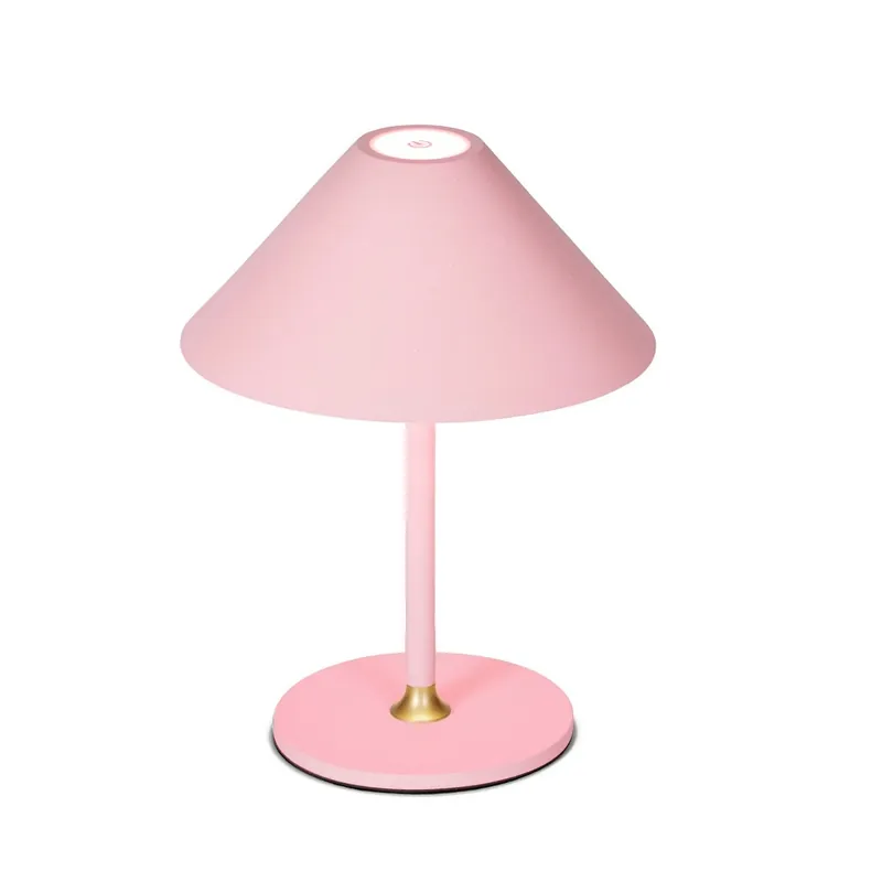 Halo Design 800780 LED Akku Tischleuchte Hygge rosa 20cm Sichere Zahlung