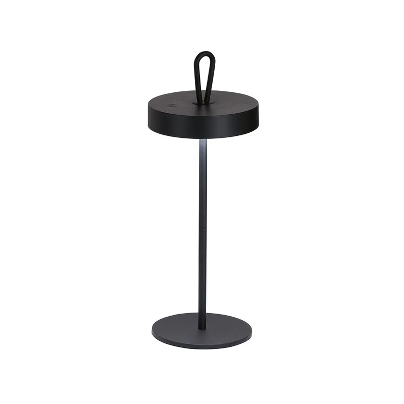 FHL easy 850343 LED Tischleuchte Dord schwarz dimmbar IP54 variable Höhe Abverkauf