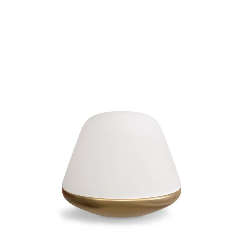 Schnäppchen Herstal Leuchten Tischleuchte Bloom S Messing Opal E27