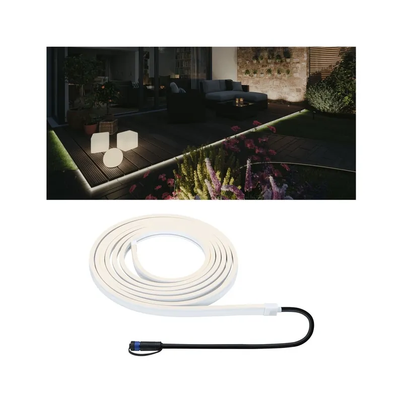 Solange Der Vorrat Reicht Paulmann 94680 Plug&Shine LED Stripe Smooth IP68 3000K 5m