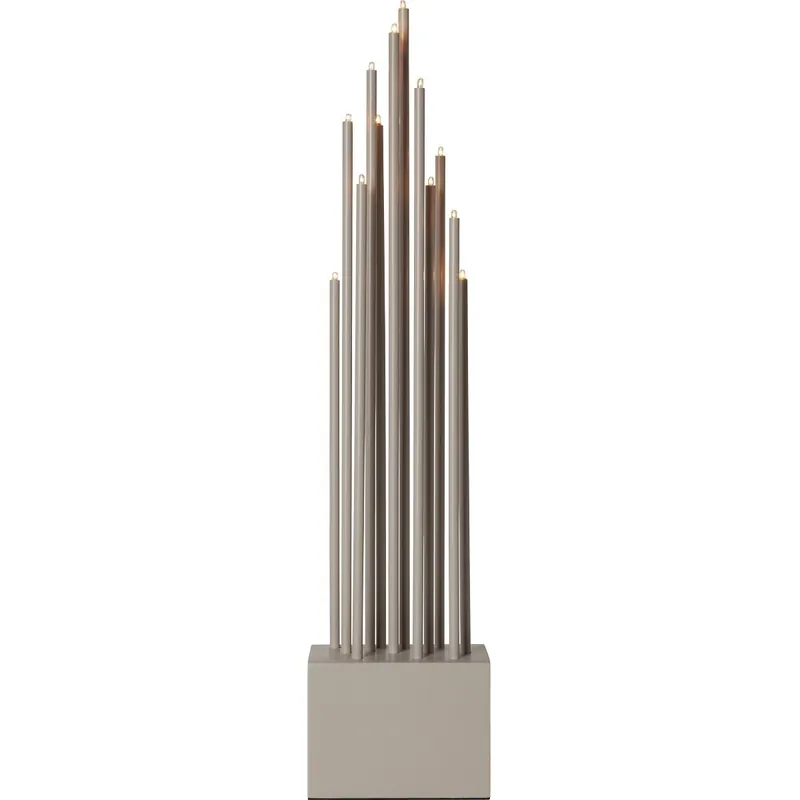 Star Trading Fensterleuchter Buzz 12-flammig beige Direkt Vom Hersteller
