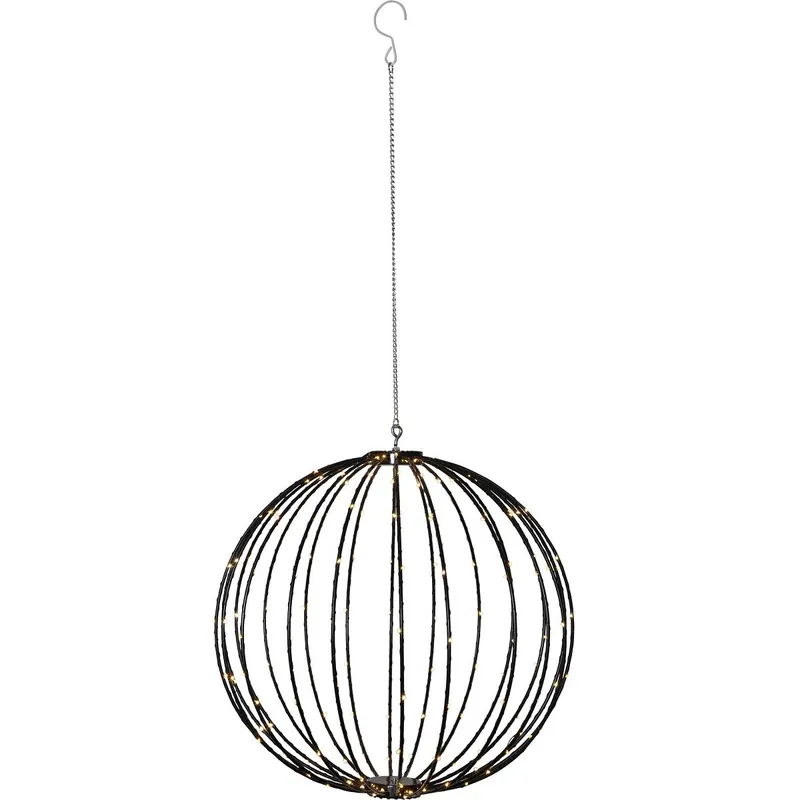 Star Trading LED-3D-Kugel Mounty No. 860-97 schwarz 50x50cm warmweiß Angebot