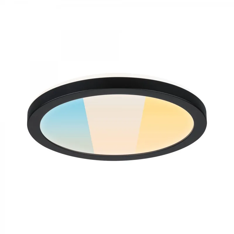Paulmann 71271 LED Panel Atria Shine 190mm 3000-6500K Schwarz IP44 Günstig