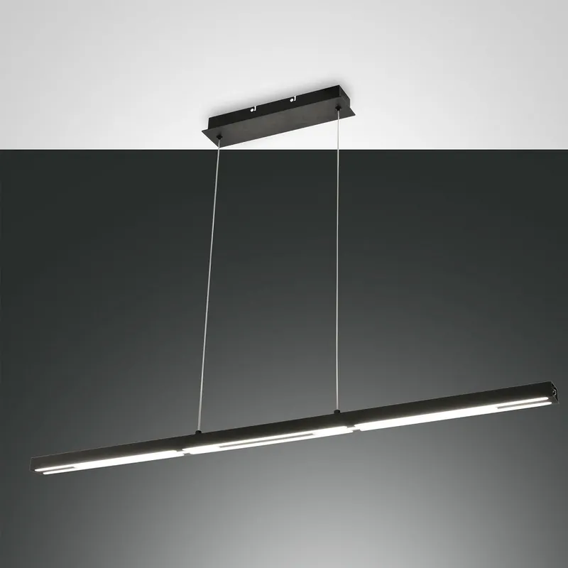 Fabas Luce 3712-45-101 LED Pendelleuchte Ling schwarz 3000K dimmbar Markenprodukt