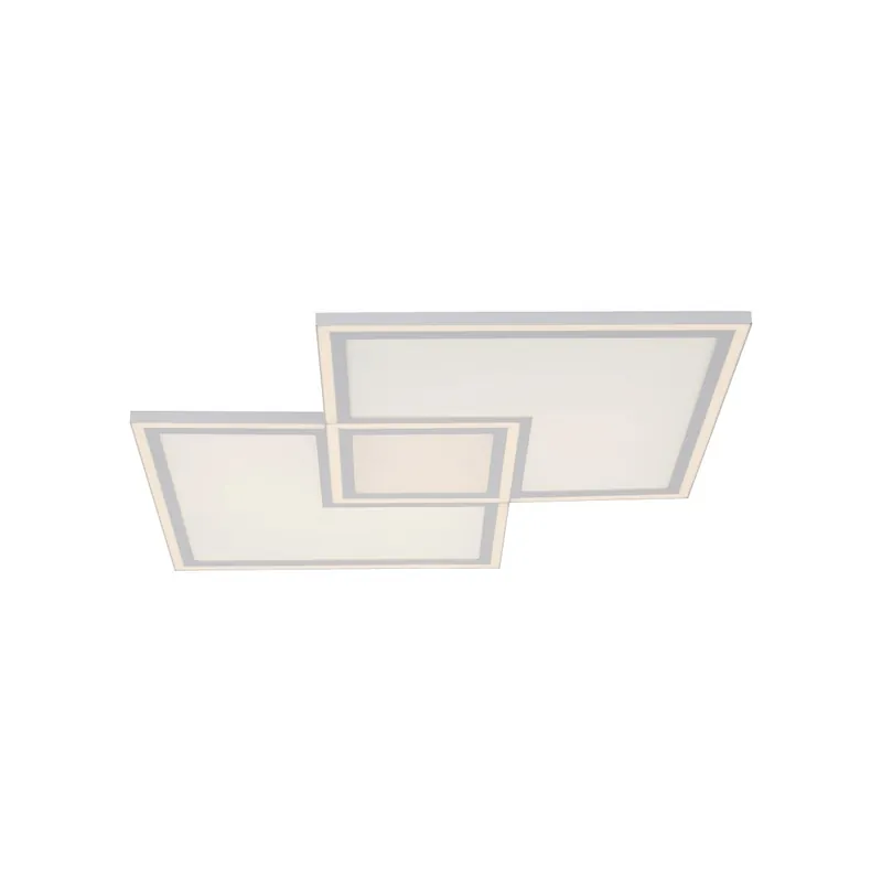 Finale Aktion Leuchten Direkt 14855-16 LED Panel Edging 67x67cm weiß eckig