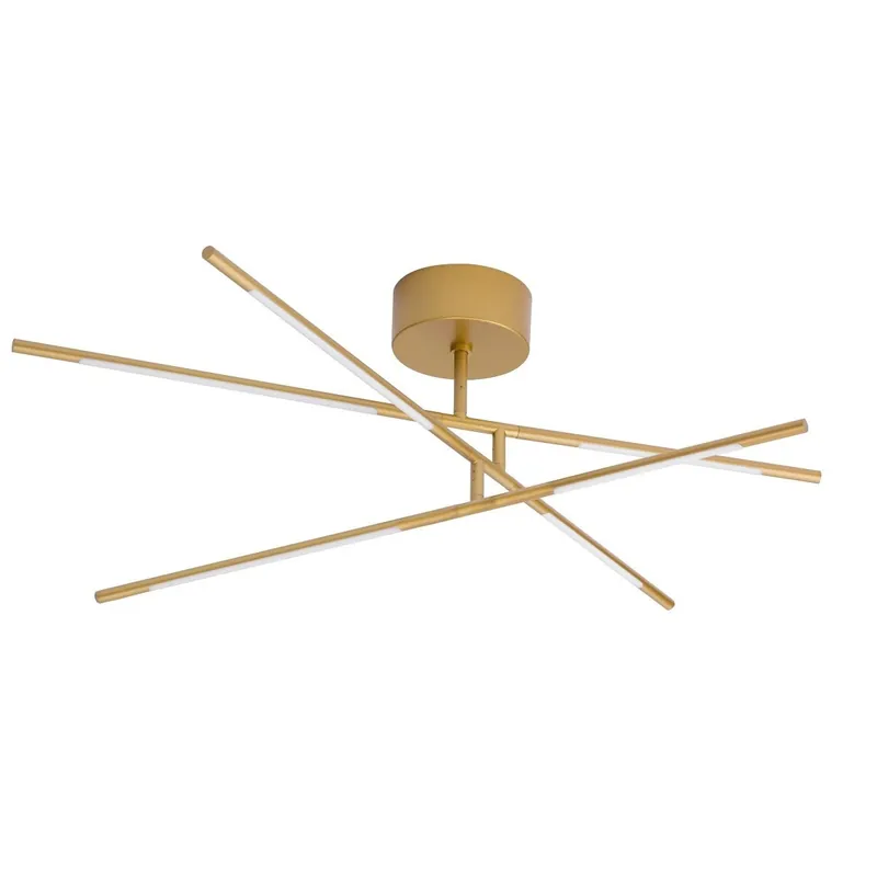 Nova Luce 9180762 RACCIO LED Deckenleuchte 6-flammig 3000K Messing Gold Preiswert