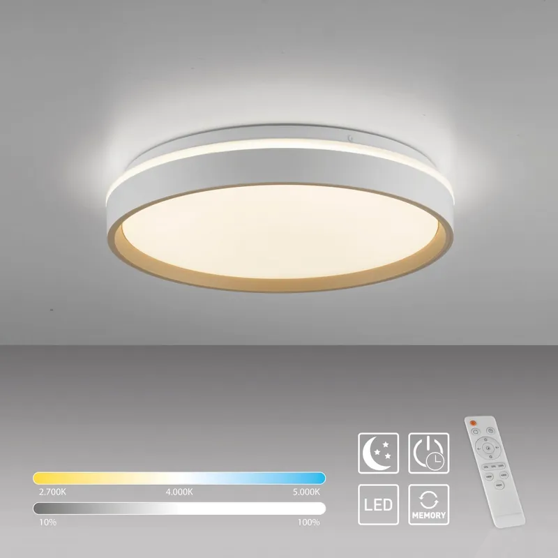 Top-Angebot JUST LIGHT 14277-39 MIO Deckenleuchte sand 38.5 cm