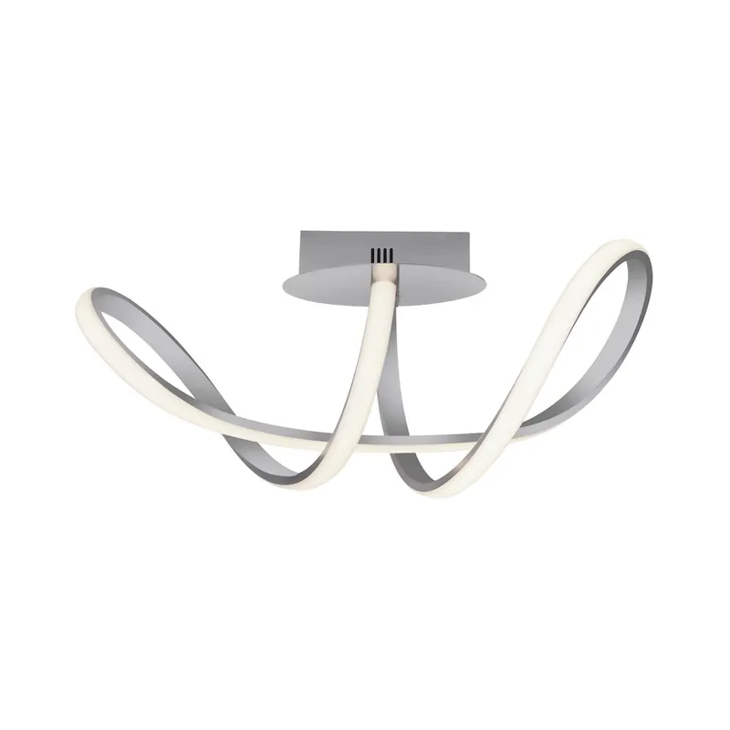 Aktuell JUST LIGHT 15403-95 MARIA LED Deckenleuchte aluminiumfarben 3-Step Dim 3000K