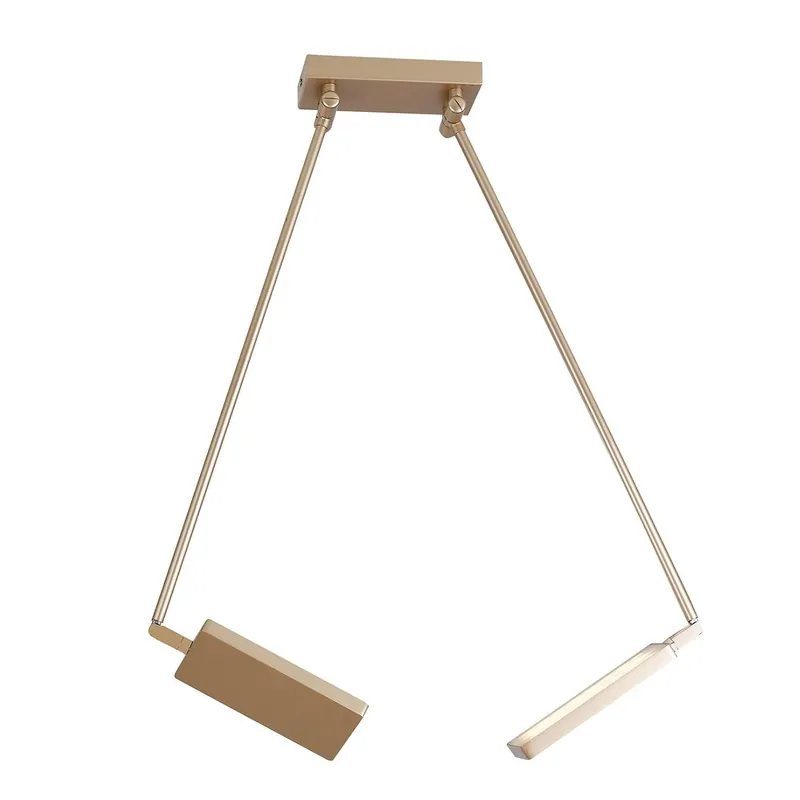 Must-Have Luce Ambiente Design LED Book PL ORO Deckenleuchte 2-flammig