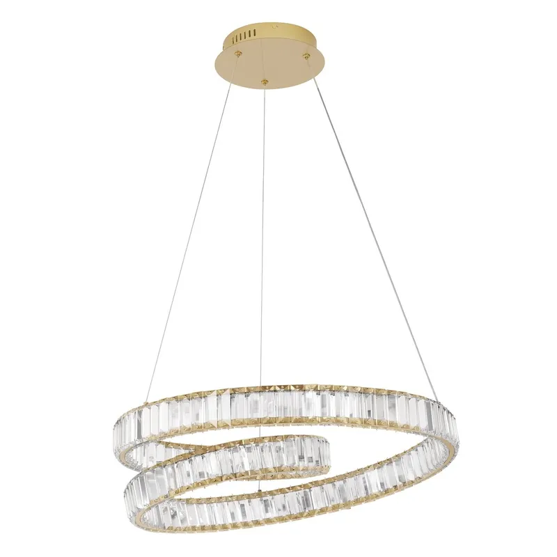 Nur Heute Nova Luce 9019721 CONCETO LED Pendelleuchte 60cm 3500K Gold