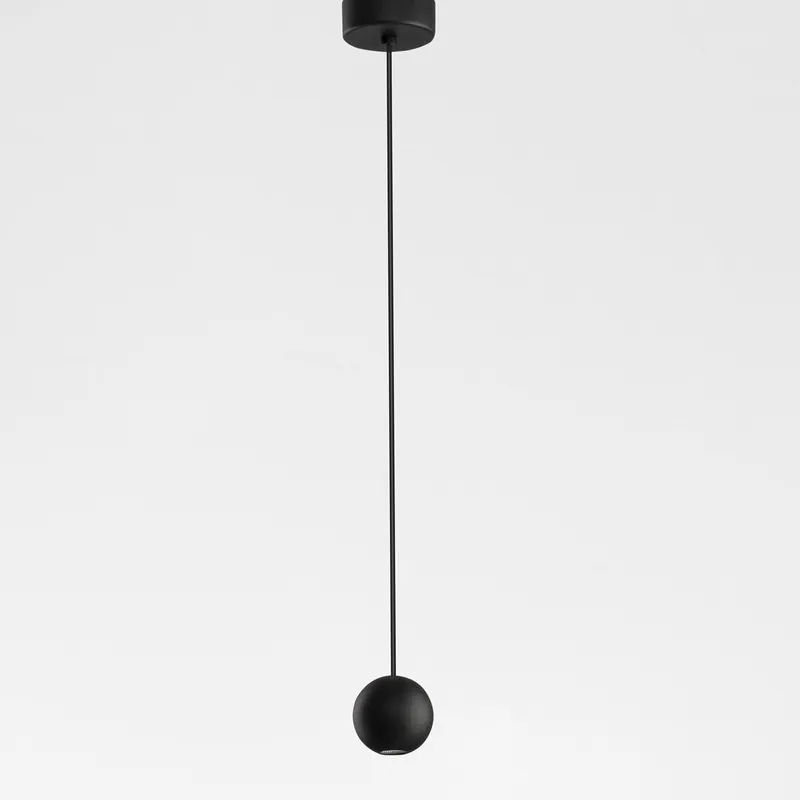 Top-Preis Nova Luce 9103212 NOCCI LED Pendelleuchte 5cm 3000K Schwarz