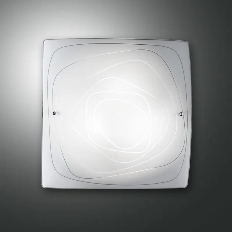 FABAS LUCE No. 3062-65-102 Deckenleuchte LYNN 40x40 weiss Sonderangebot