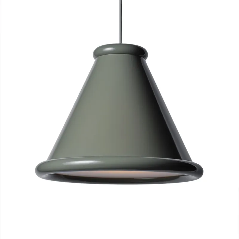 Belid Pendelleuchte Belle 36cm Moosgrau 2700K Top-Preis