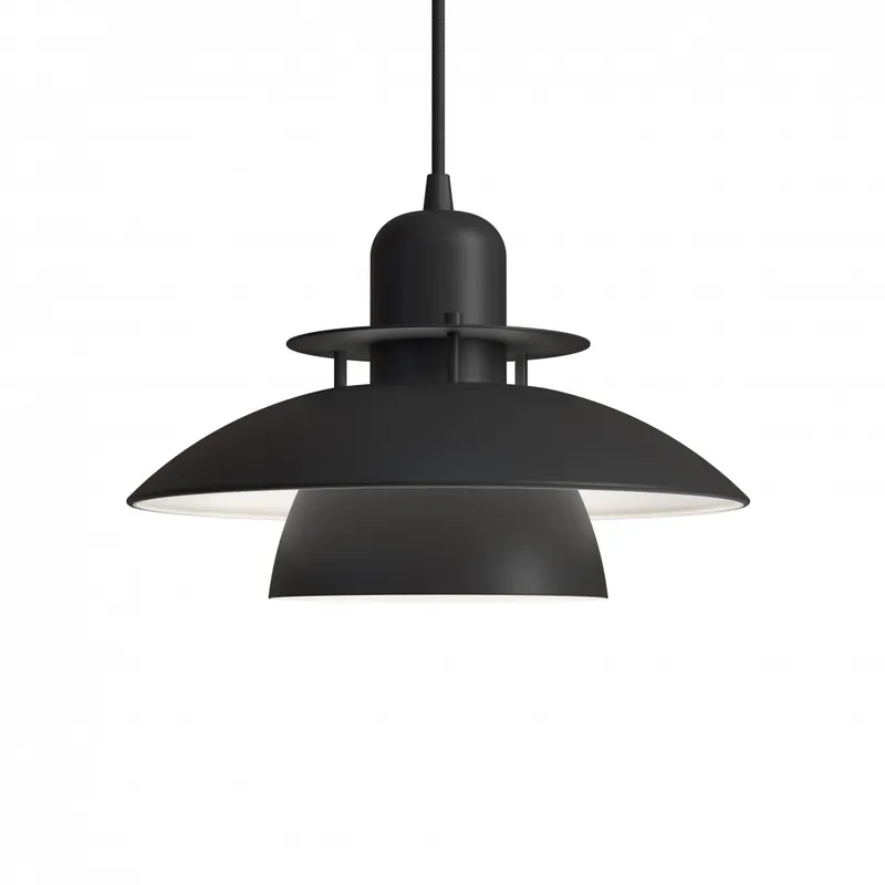 Belid Primus IV Pendelleuchte schwarz 280mm E27 Echt