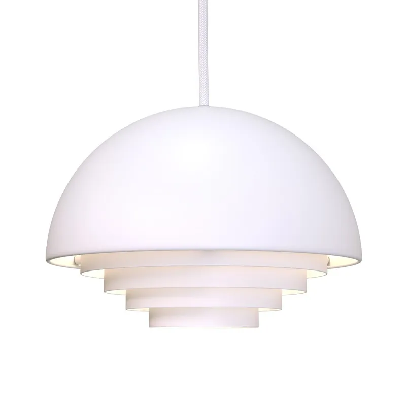 Billig Herstal Motown M Pendelleuchte weiß E27 36cm