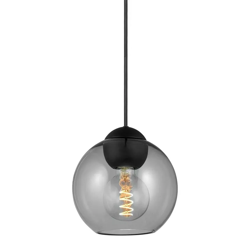 Halo Design 743070 Pendelleuchte Bubbles E27 smoke 18cm Schneller Versand