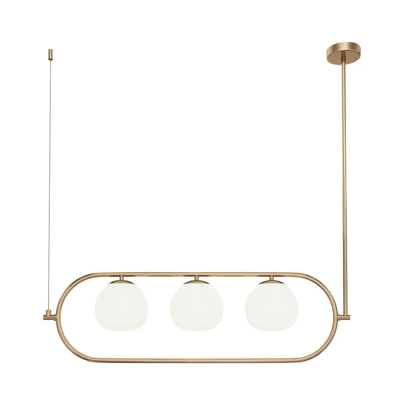 Maytoni Pendelleuchte Erich messing 3-flammig Neu