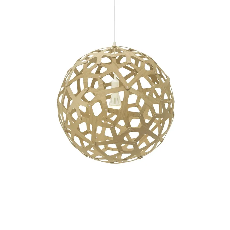 David Trubridge Coral Pendelleuchte Ø 80cm bambus Finale Aktion