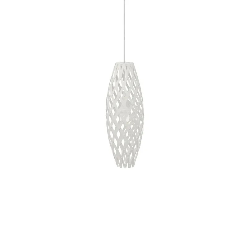 Finale Aktion David Trubridge Hinaki Pendelleuchte 50 cm weiß 2 Seiten